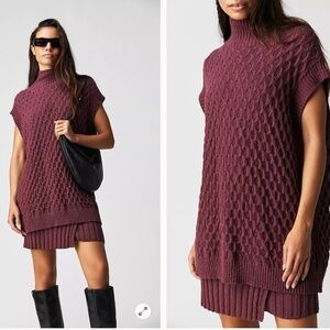 New Free People Rosemary Plum Set